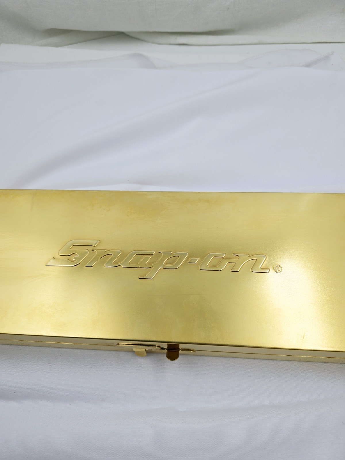Snap-On Gold Plated 3/8″ Drive Service Set RARE KRA-284 B