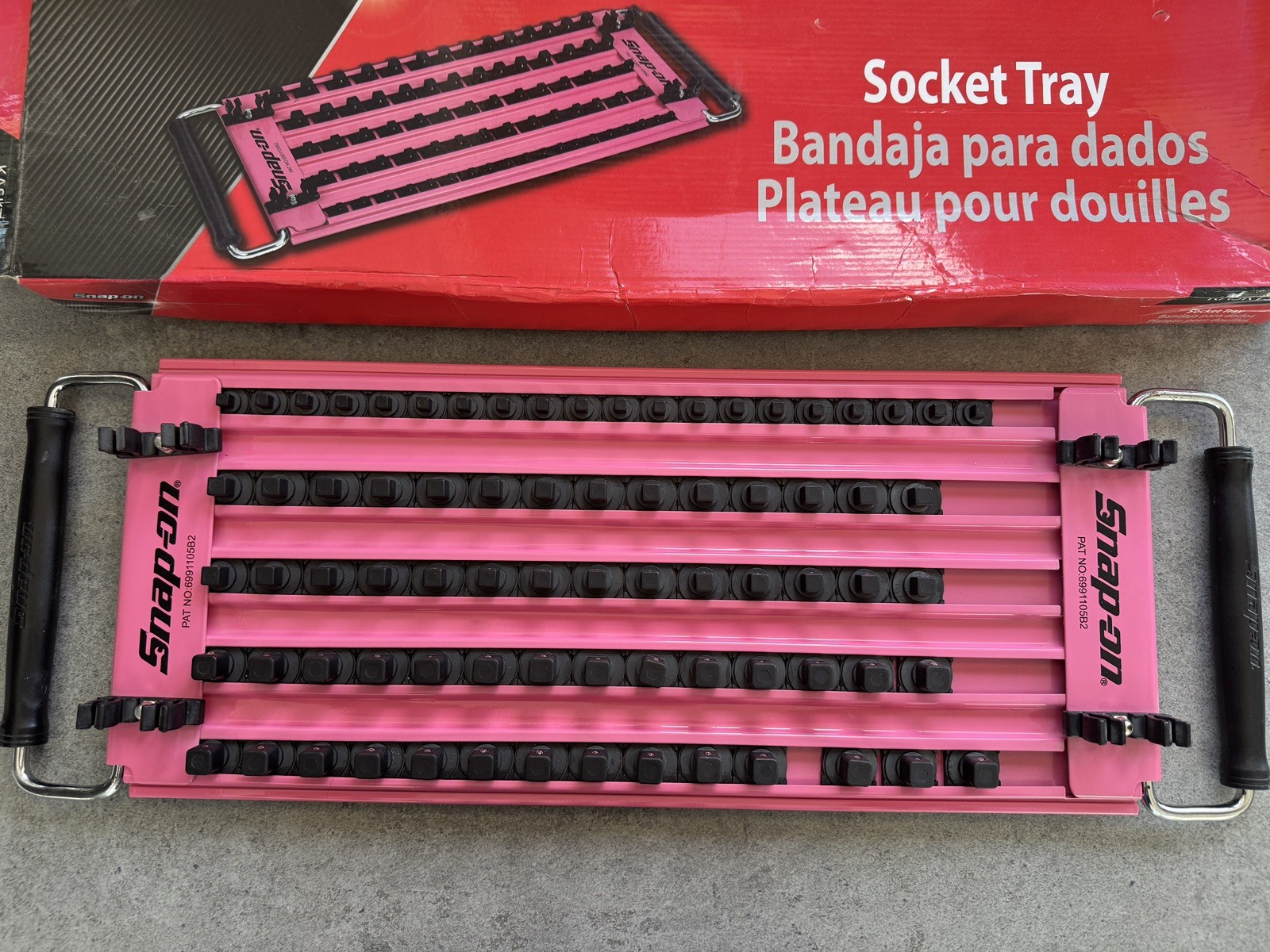 Snap On Socket Tray KASKT5PT 5 row Set