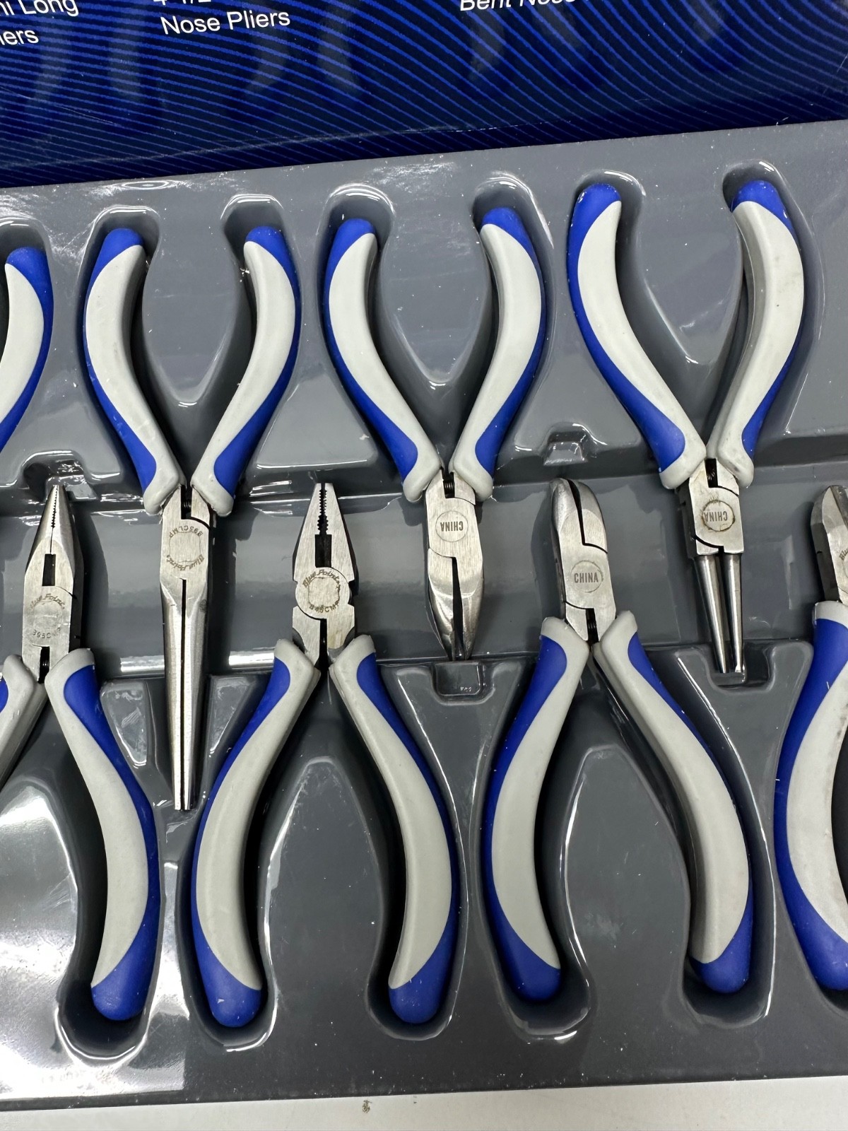 Blue Point by Snap On 10 Piece Mini Plier Set BMPL1000