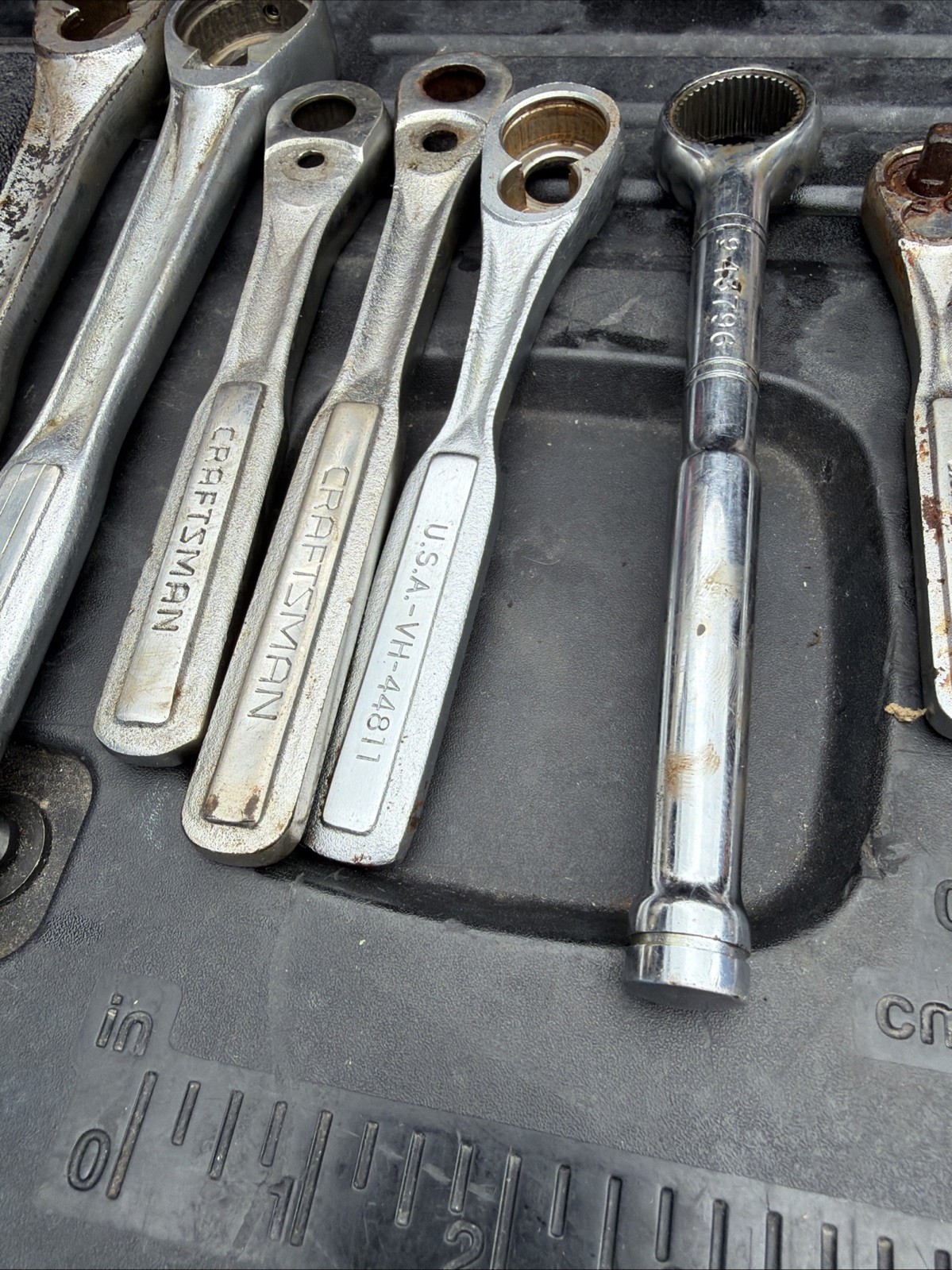 Sears Craftsman 10pcs Ratchet Bodies ONLY NO GUTS 1/2,3/8,1/4” Forgings Warranty