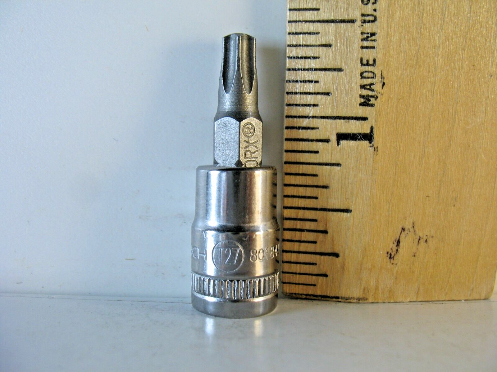 GearWrench 80184N, 1/4″ Drive Tamper Proof Torx Bit Socket T27 – Brand New