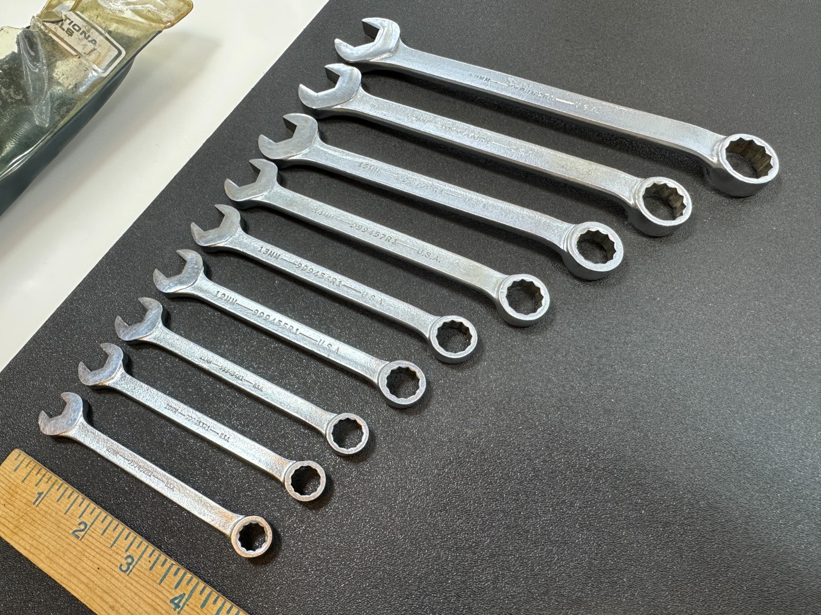 International Harvester USA 999548R1 9pc Metric 9mm-19mm Combination Wrench Set