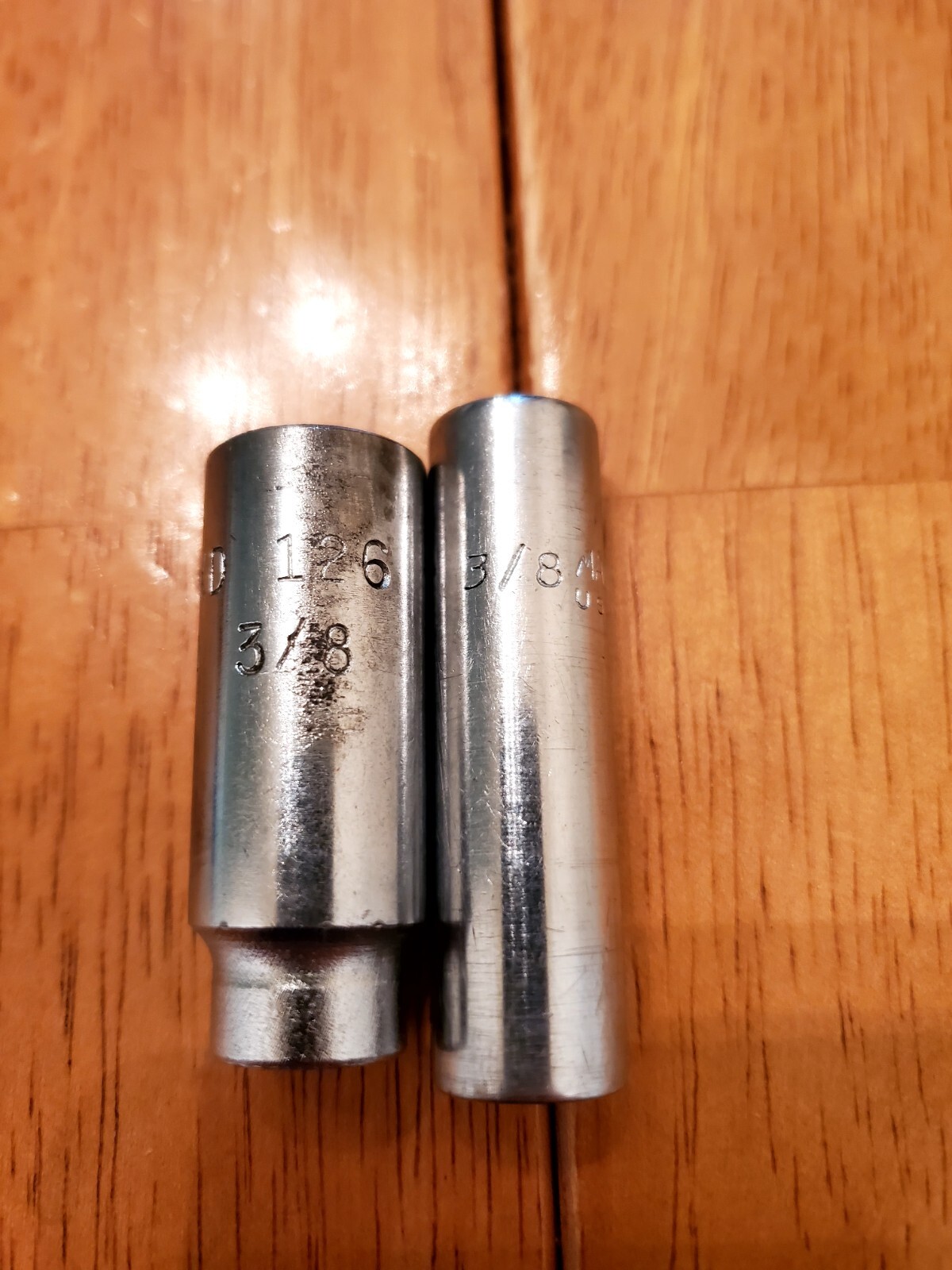 Mac Tools 1/4 3/8 Drive 3/8 6PT Deep Sockets Lot Of 2