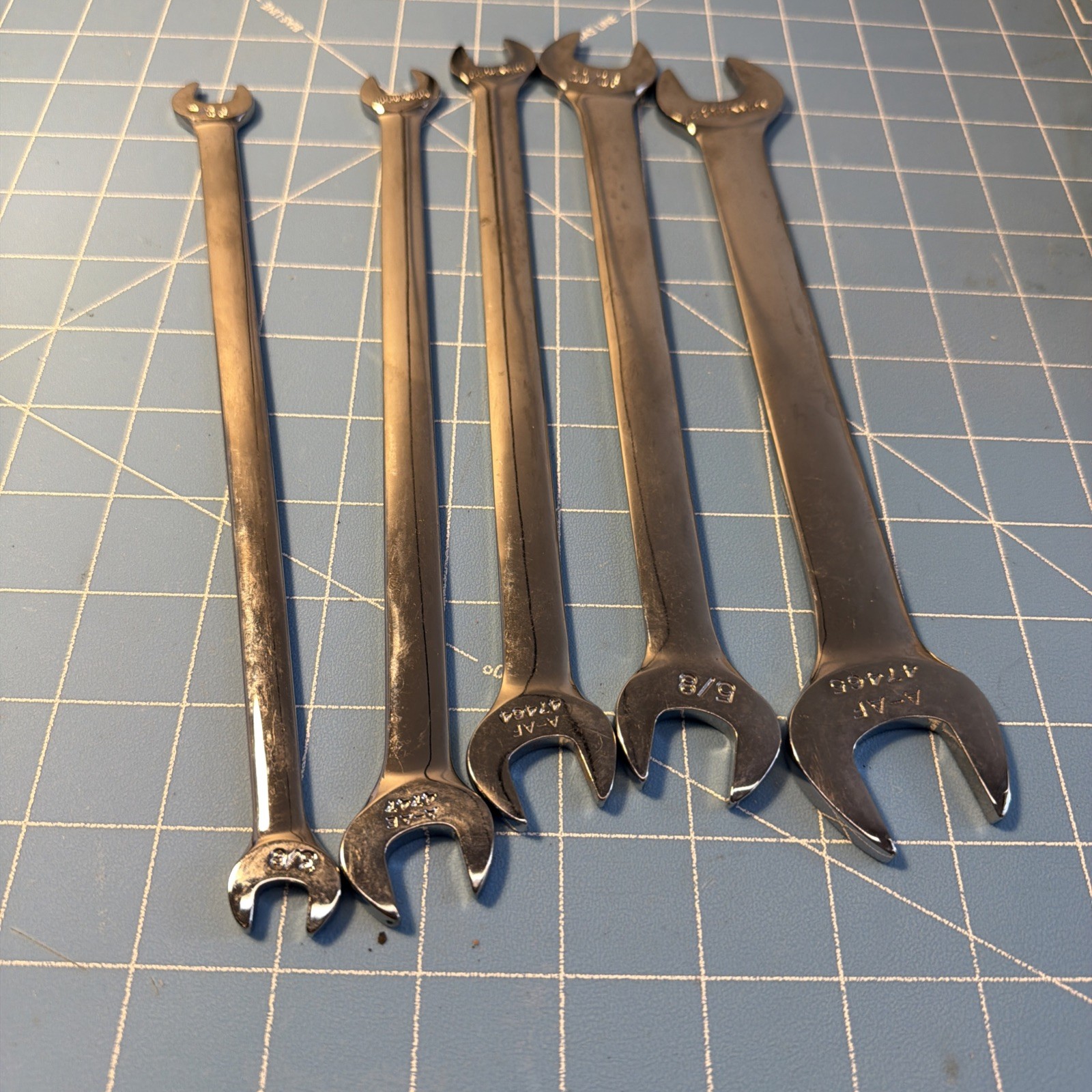 Craftsman Full Polish Standard SAE TappetWrench Set – 5 pcs