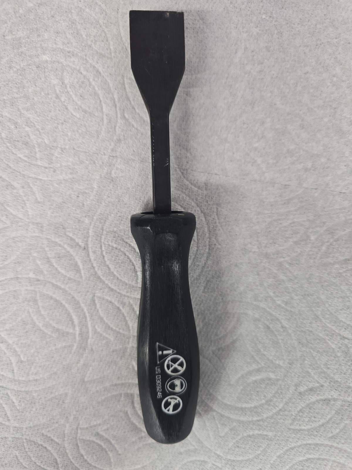 Snap On CSA8C Rigid Carbon Scraper Black Hard Handle Made in USA
