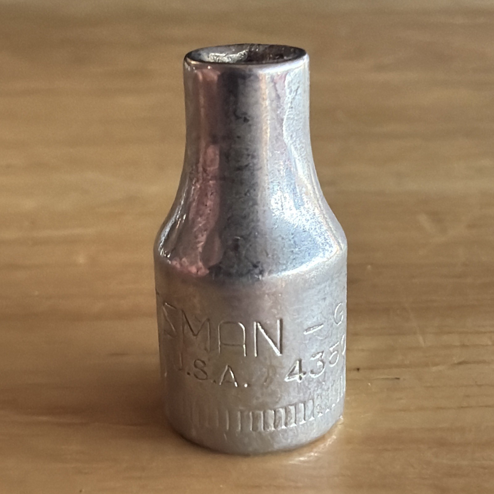 Craftsman 4mm Shallow Socket 1/4″ Drive 6 Point G Series 43505 Made in USA