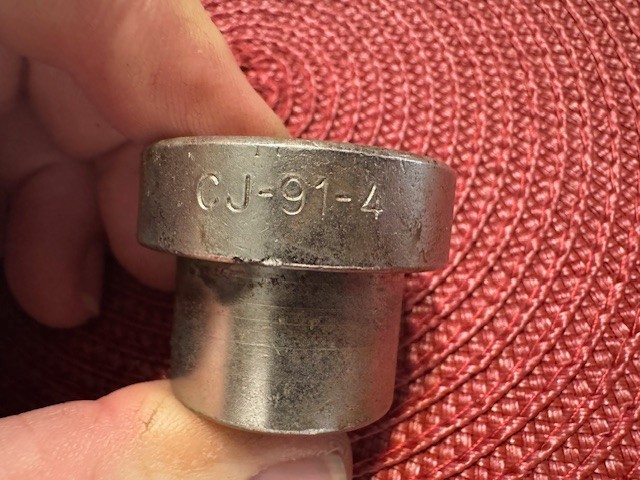 Snap On Ball Joint Bearing Press Adapters CJ-91-3, CJ-91-4, CJ-91-5, CJ-91-9