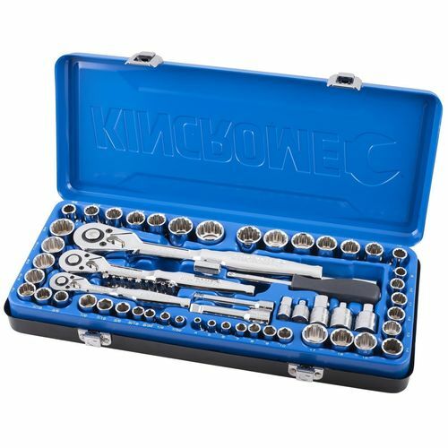 Kincrome 75 Piece 1/4″ 3/8″ And 1/2″ Drive Metric And Imperial Socket Set