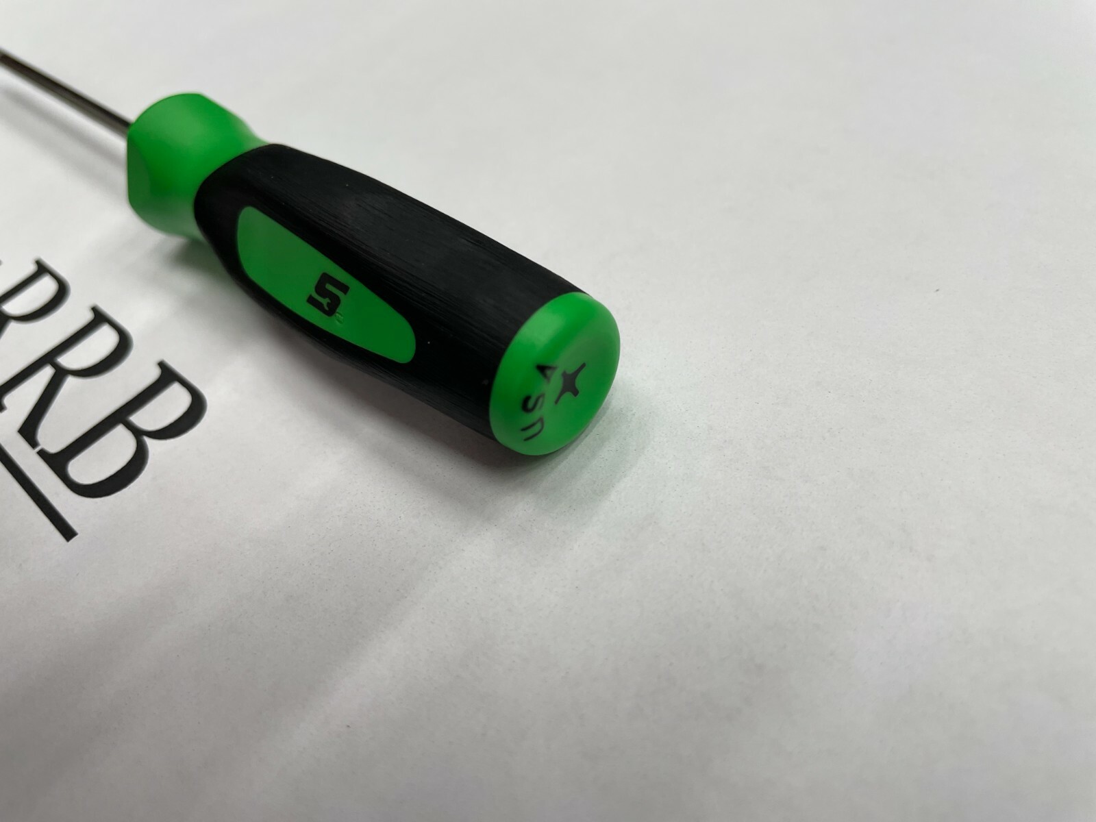 Snap-on Tools USA NEW GREEN #0 Phillips Soft Grip Mini-Tip Screwdriver SGDP300BG