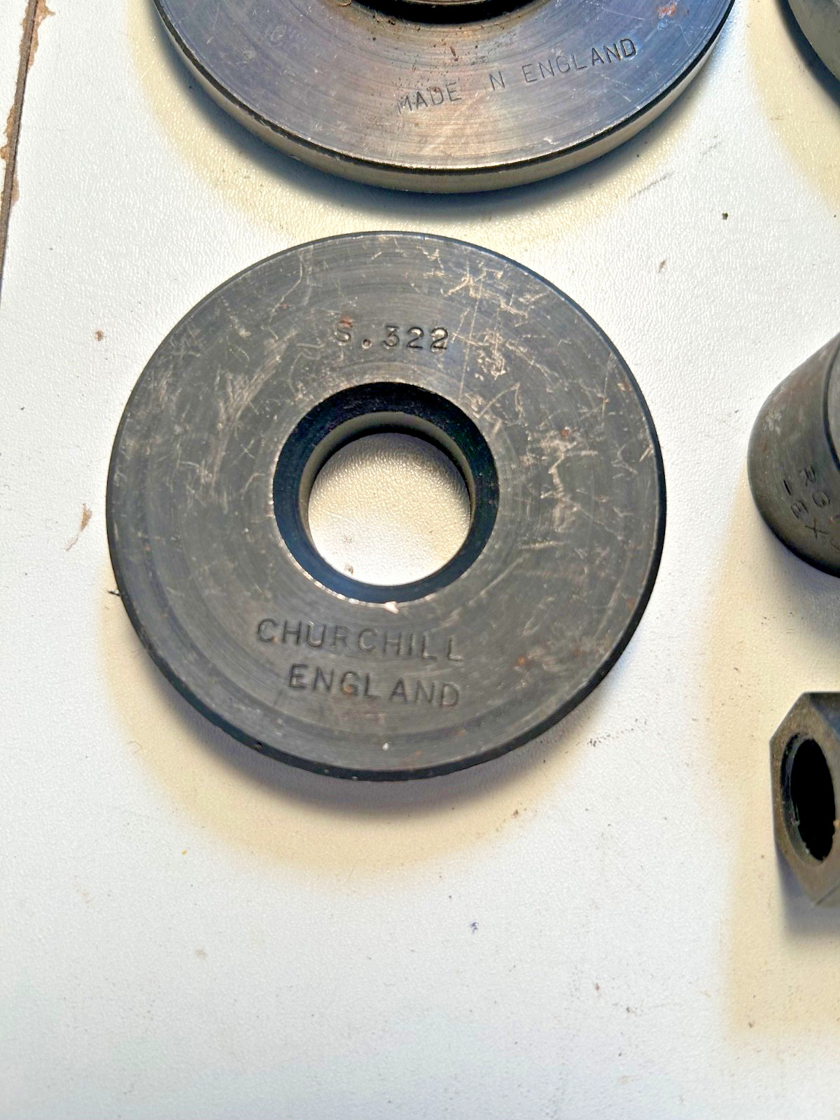 7 Triumph TR6 Stag 2000 2.5 P.I. Churchill SLM 14-1/2 Press Adaptor Tools