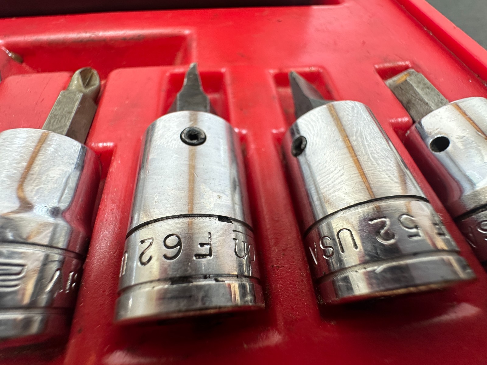 🇺🇸 Snap On Tools USA 208EPIT 8pc 3/8″ Drive Hand Impact Driver Set w/ Case