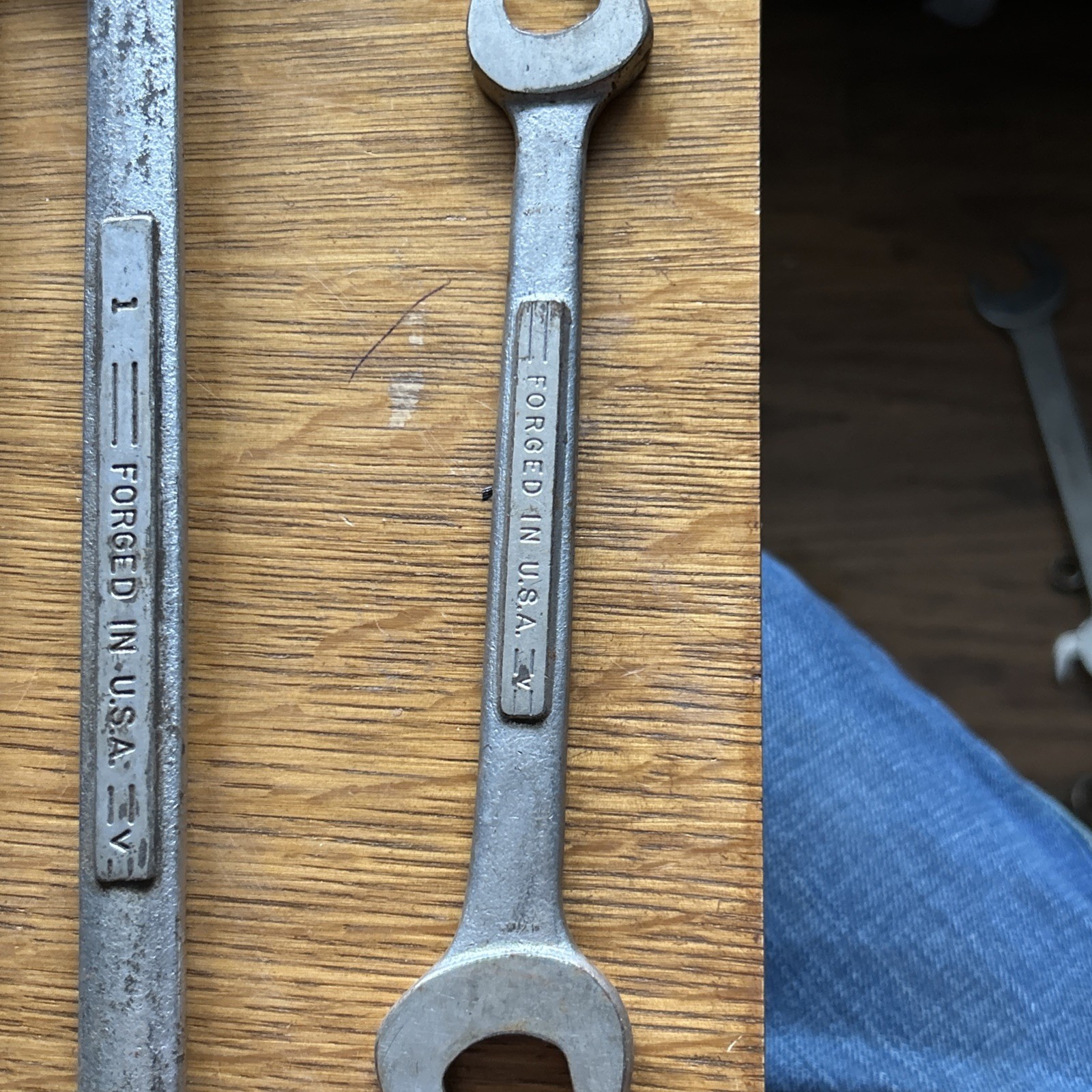 Lot Of 10 Various Sizes , Vintage S-K Wayne & Craftsman Wrenches
