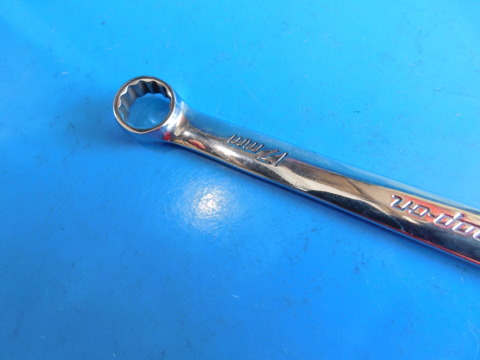 USED,SNAP ON TOOLS ( 17 MM ) COMBO WRENCH , PART #OEXM170B