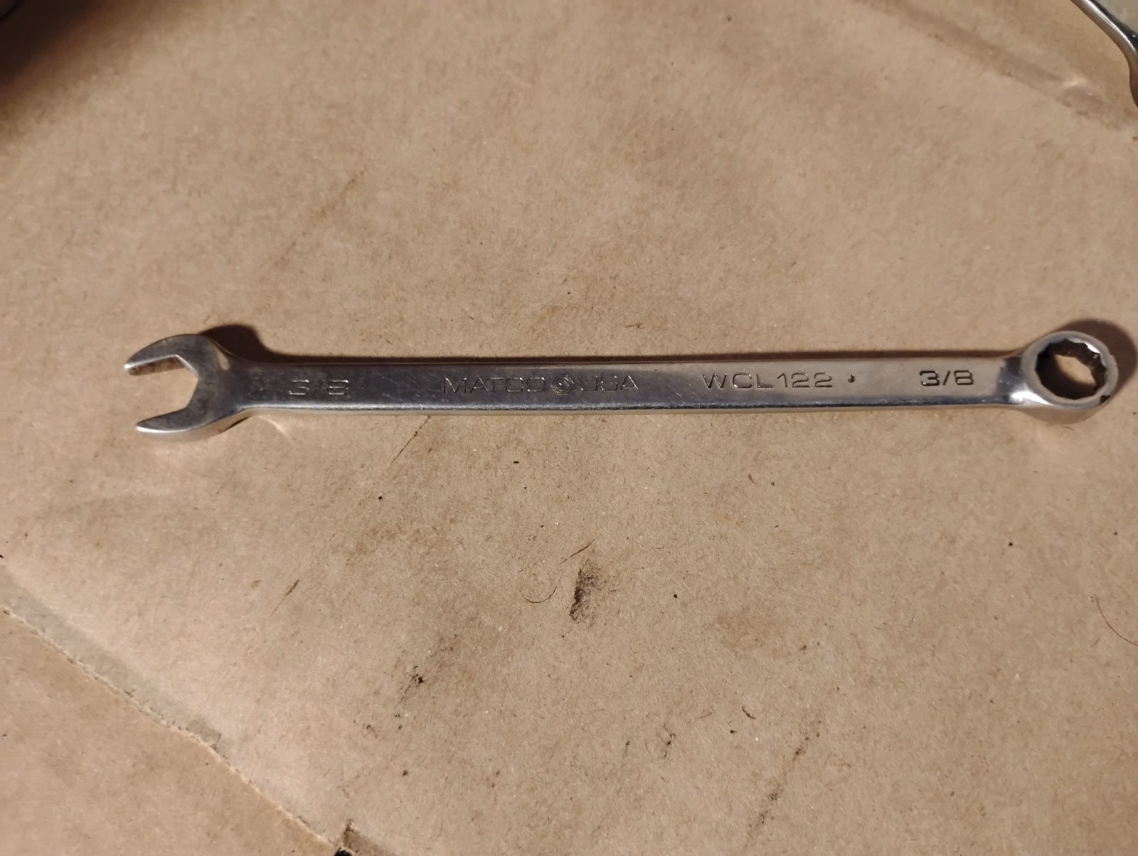 Matco 12 Point Combination Wrench 3/8” WCL122 SAE USA