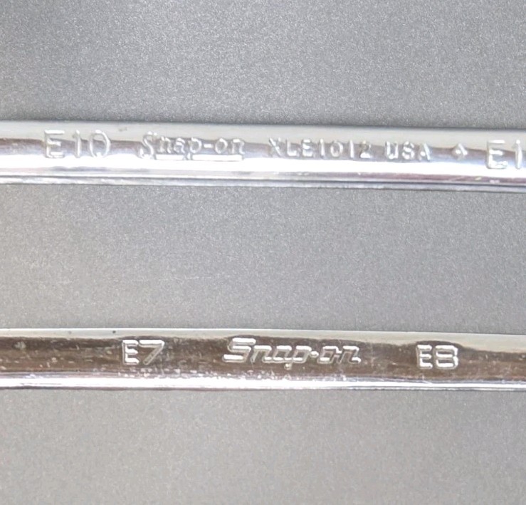 Snap-On Offset Torx Box Wrench E10 E12 XLE1012 & E7 – E8 XLE79
