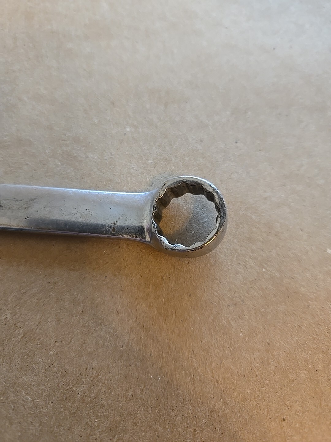 Snap On 9/16″ 12PT Short Chrome Combination Wrench OEX180