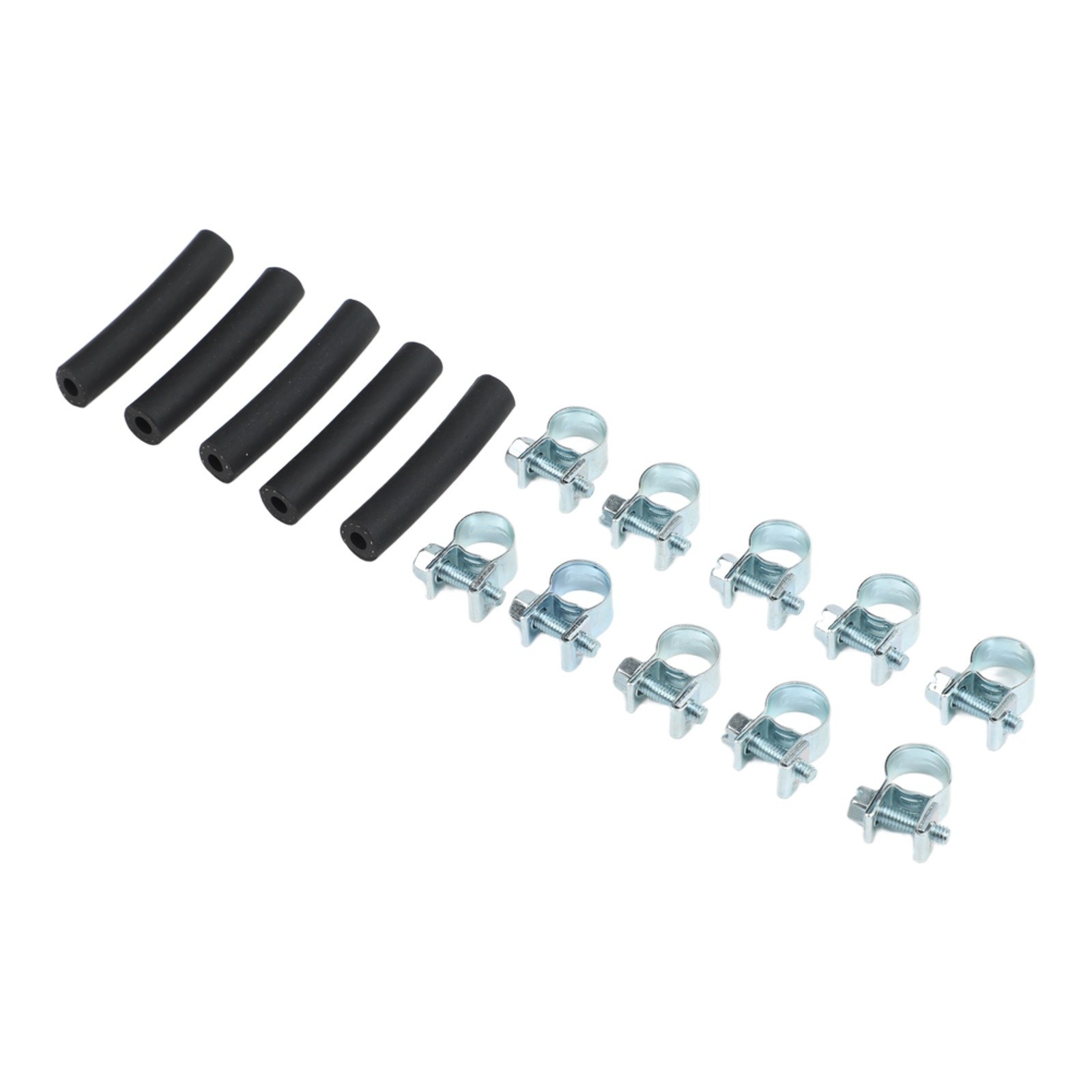 Complete Parking Heater Oil Pipe Repair Kit 4 Filters 4 Black Tubes and 8 Clips