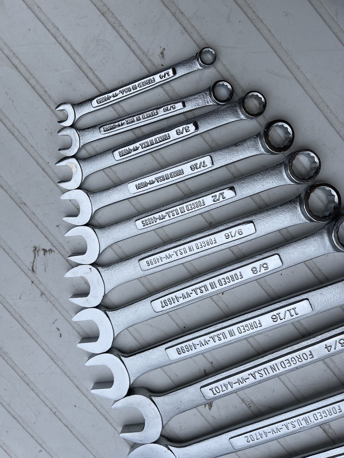 New Old Stock CRAFTSMAN Model 94971 WRENCH SET 12 Pieces 12 Points