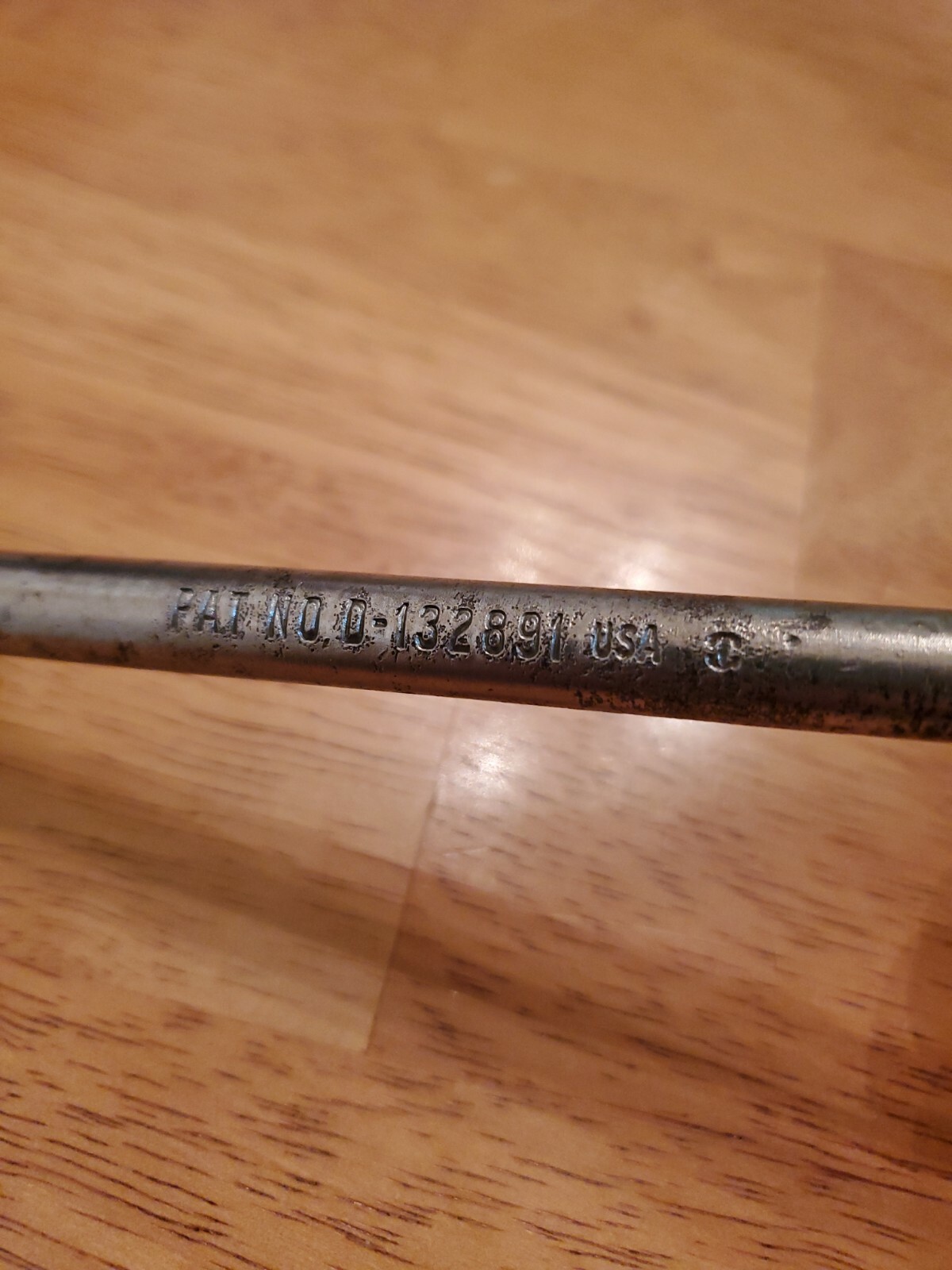 Snap On Vintage 18″ Long Chrome 3/8″ DriveSpeeder Handle Wrench USA F-4-L