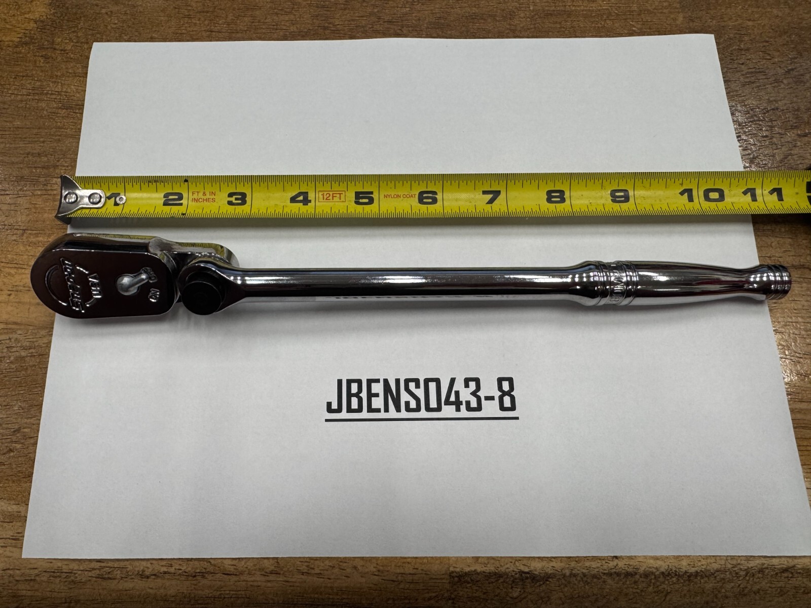 Snap-on Tools USA NEW 3/8″ Drive Chrome Multi-Position Head Ratchet F80MP