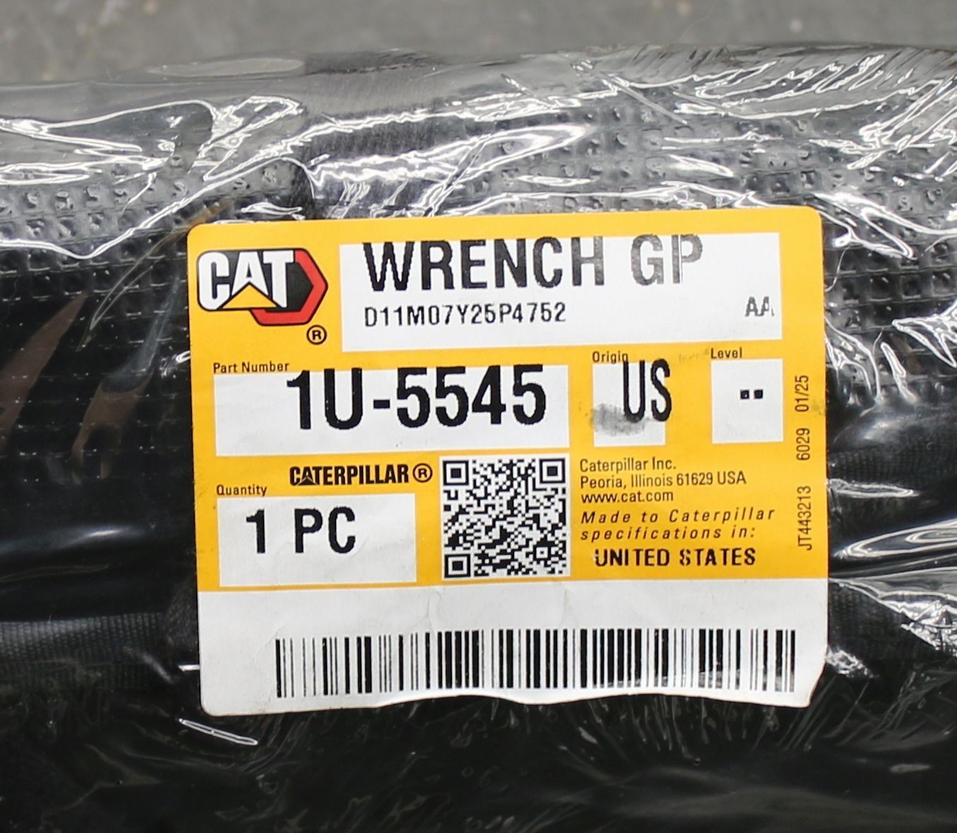 Cat USA Caterpillar 6mm to 19mm 14pc Metric Open Combination Wrench Set 1U-5545