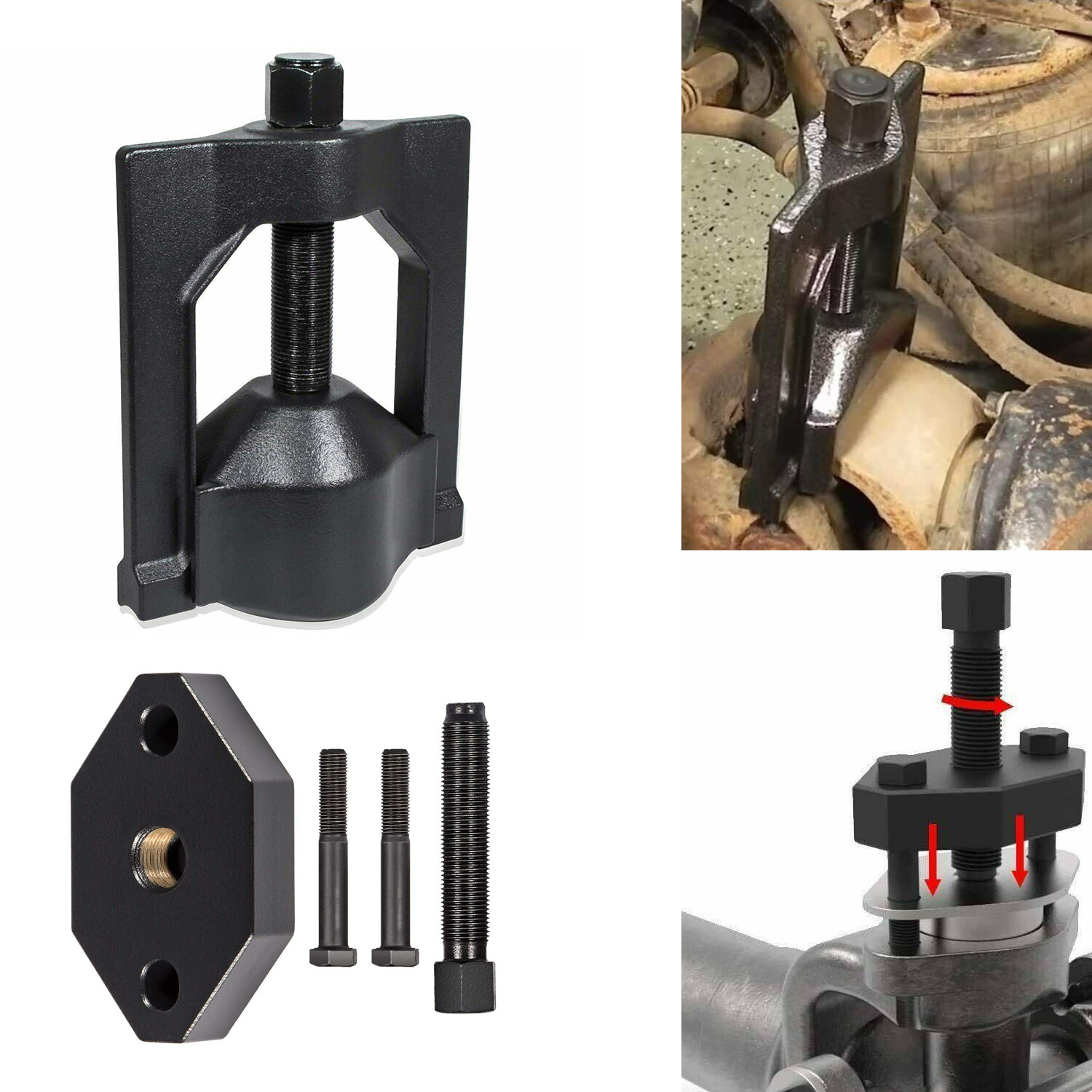 10102 Heavy Duty U-Joint Puller&5192 Bearing Cup Installer for Spicer Meritor