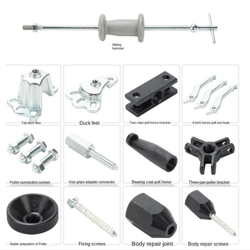 Car Wheel Hub Bearing Removal Slide Hammer Tool Two-three Claw Puller Rear Wheel