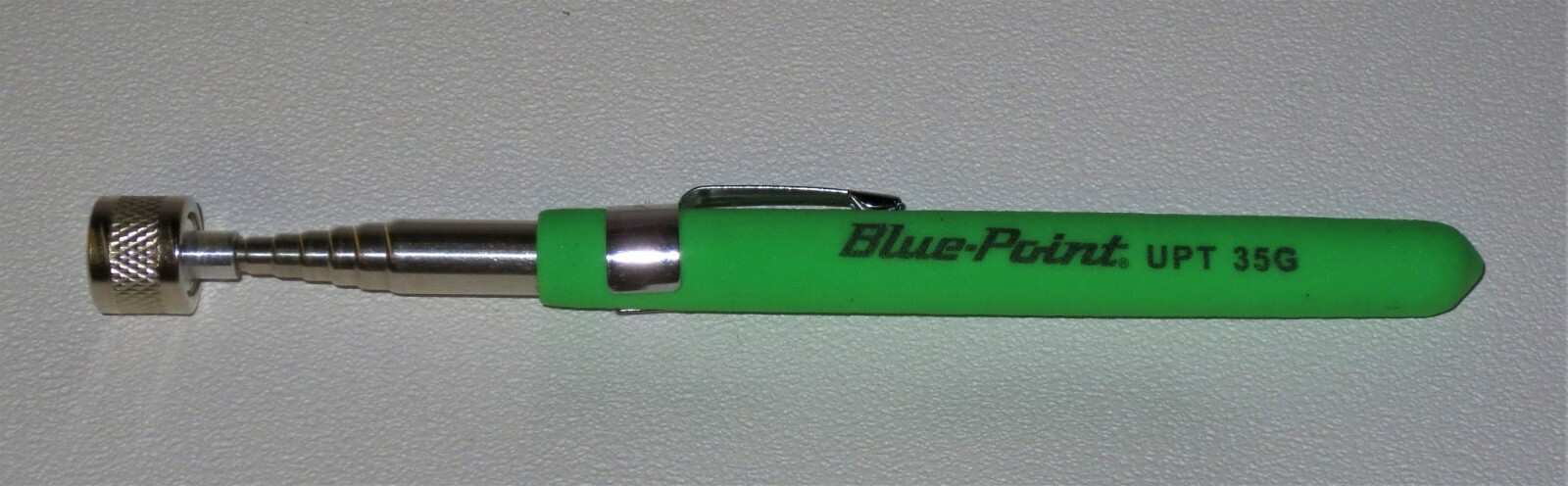 Snap-on’s BLUE POINT MAGNETIC PICK UP TOOL UPT35 *GREEN* TELESCOPING TO 33″ *NEW