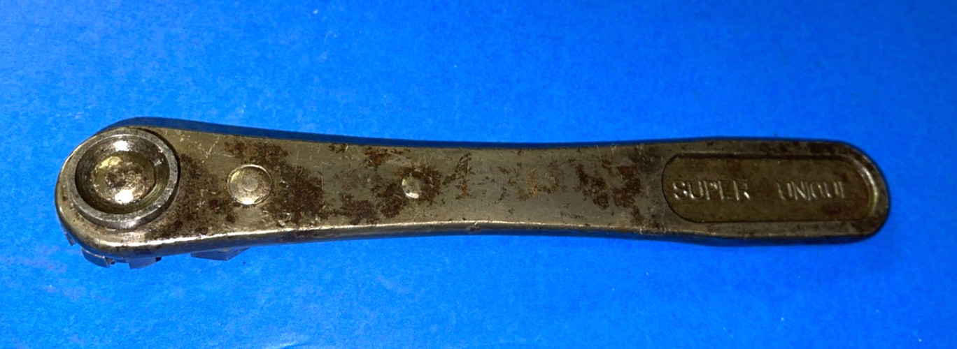 WILL B LANE TOOLS VINTAGE LARGE HEX DRIVE RATCHET PAT. JAN 14 1908 SUPER UNIQUE