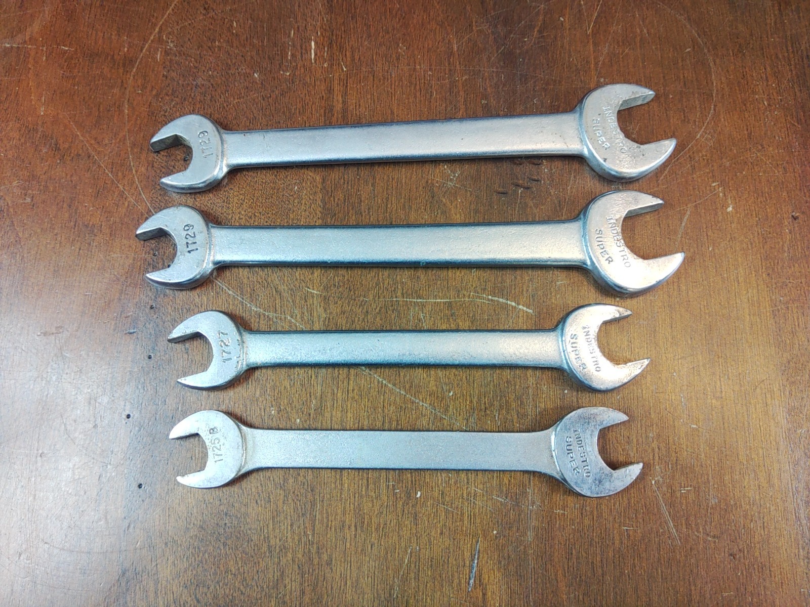 Indestro Super Double Open End Wrenches 1725B 1727 1729