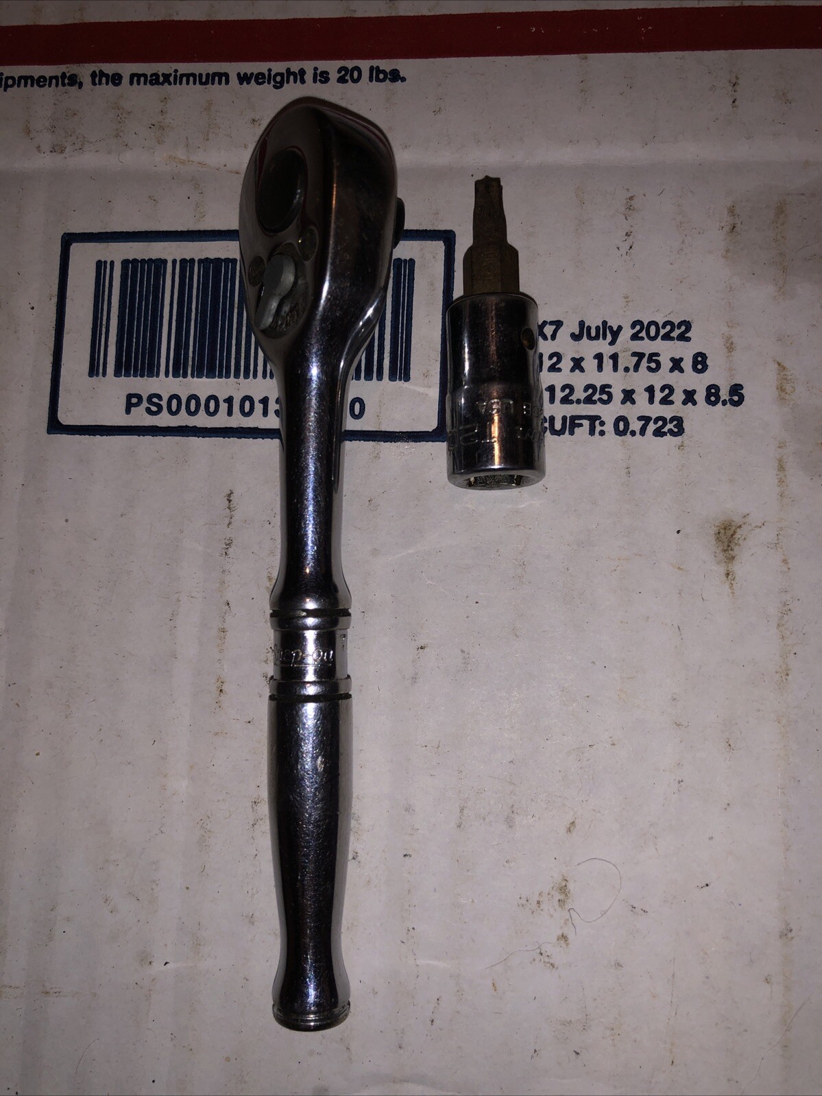 Snap-On Tools TM 70 B 1/4″ Drive Standard Ratchet TM-70B & TTX20B T20