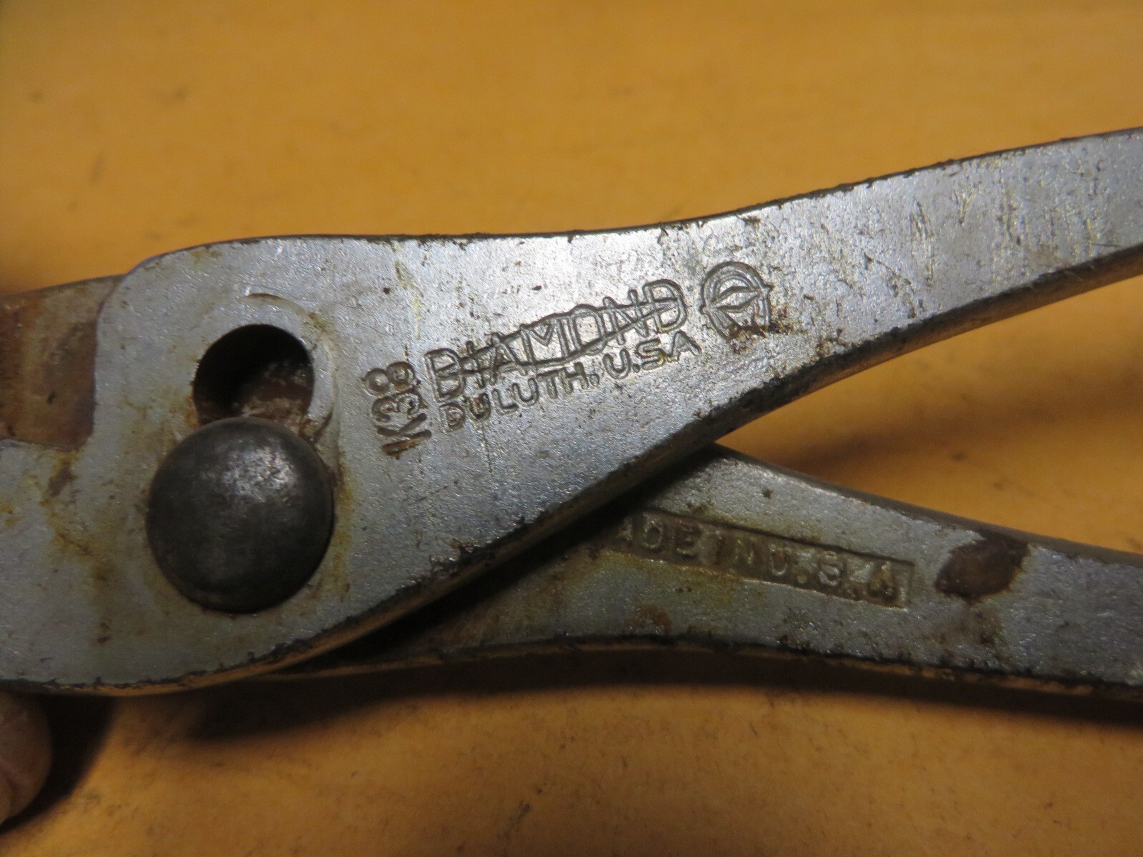 DIAMOND # K38 SLIP JOINT ADJUSTABLE PLIERS