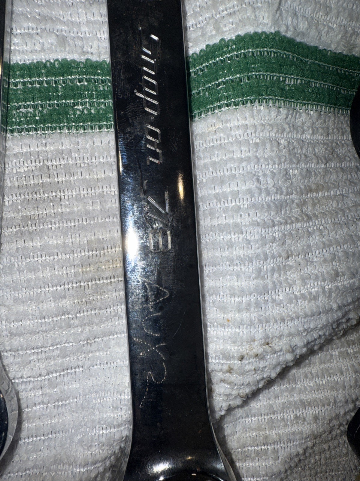 Snap On Combo Wrench Set Of 4 3/4-7/8,5/8-11/16,1/2-9/16,3/8-7/16. Double combo.