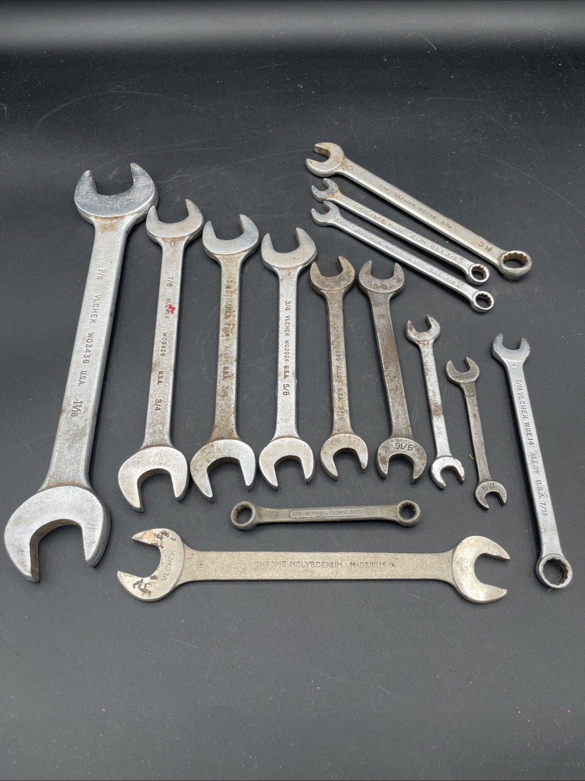 14 piece Mixed lot of Vlchek Wrenches – All Made in USA