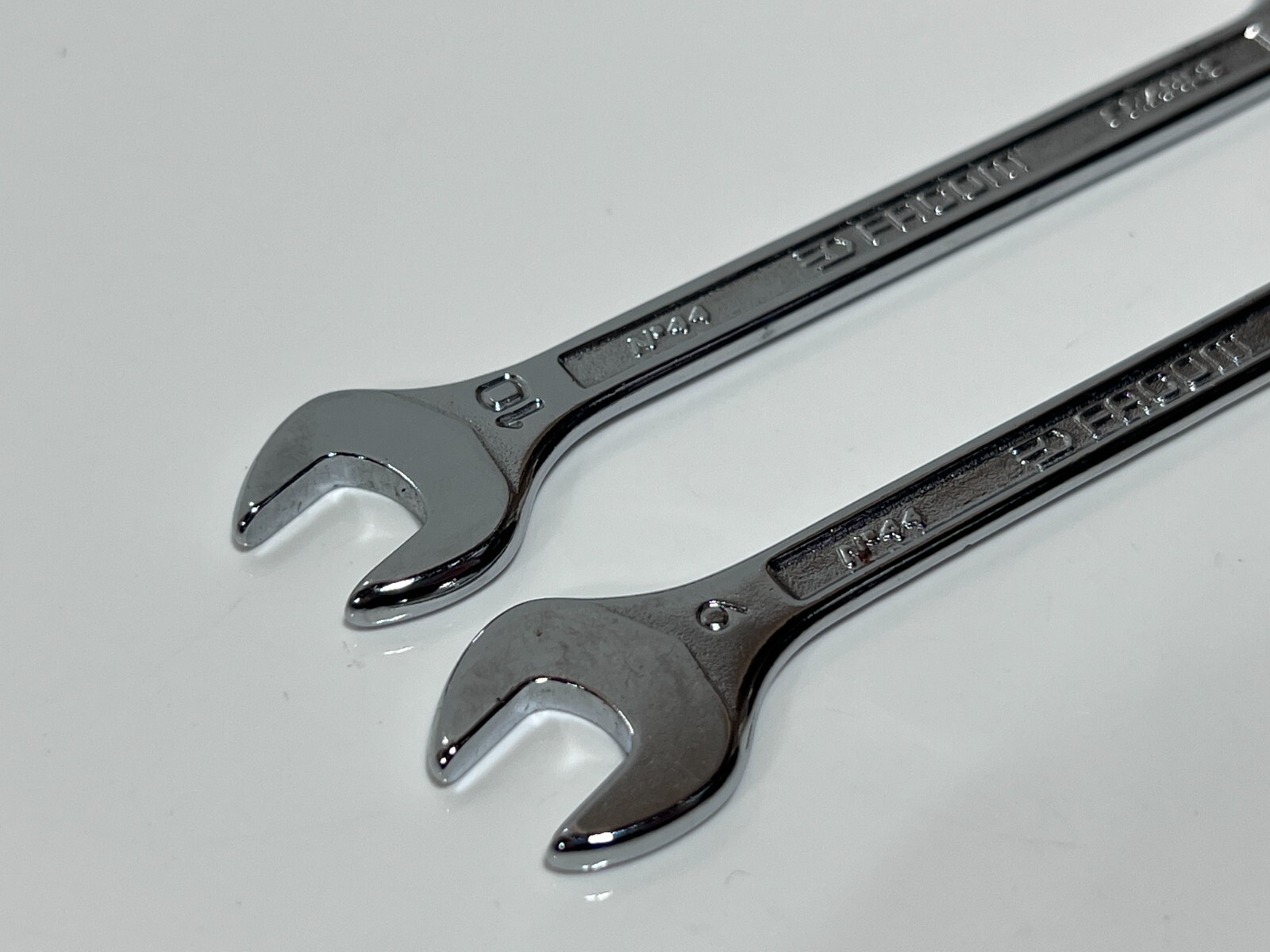 FACOM Tools (Made in France) 2pc No. 4 Metric Open-End Wrench Set – 7mm to 10mm