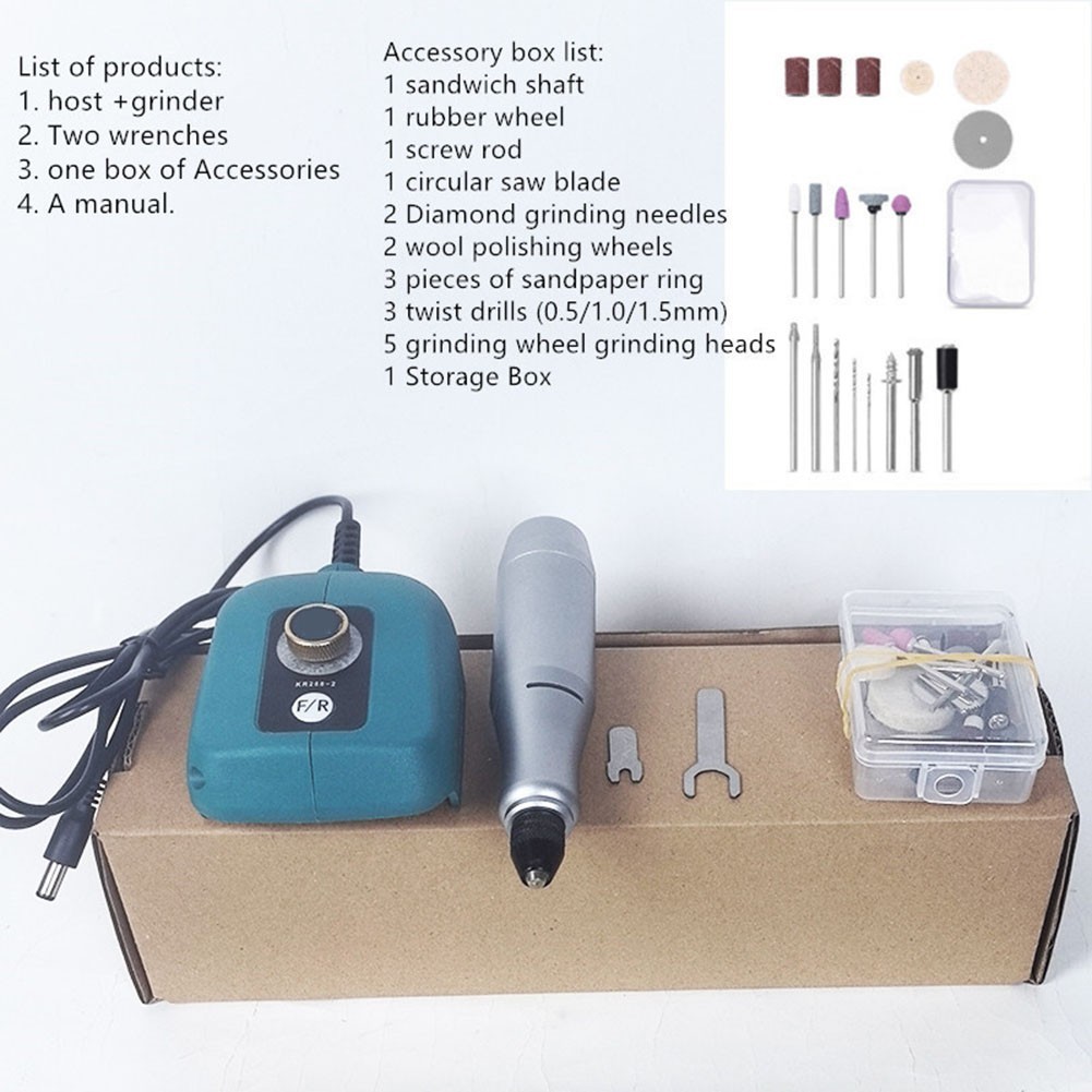 High Speed 18000 RPM Electric Grinder for Polishing Engraving and DIY Tasks