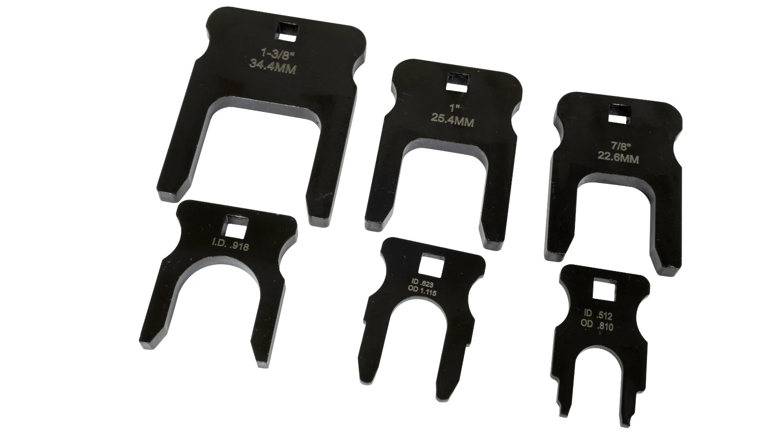 Lisle Tools 6pc Low Profile DEF & Fuel Line Disconnect Set w/ Holder #38410
