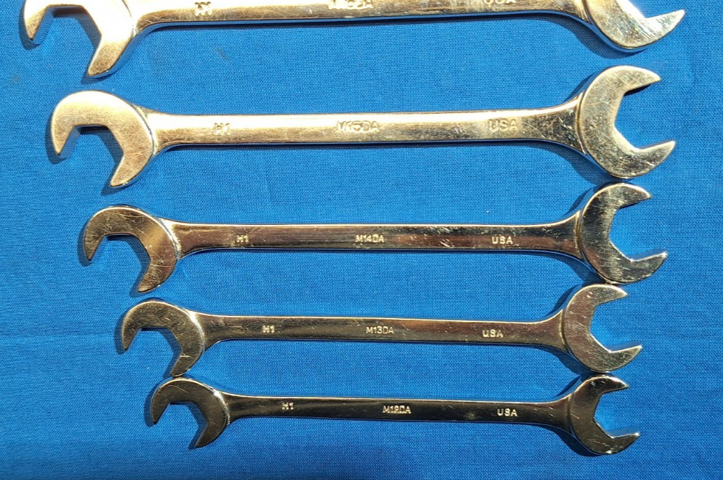 Mac Tools 7 piece Metric 4 way angle wrench set 18mm-12mm SDAM7PT