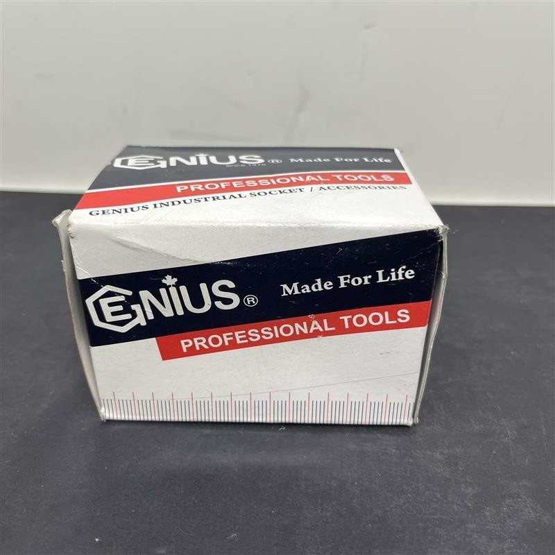Genius Tools Impact Socket 1-5/8 Inch Size 3/4 Inch Drive Chrome 669552