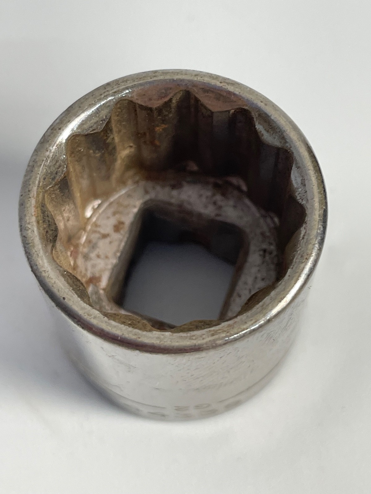 Craftsman 3/8″ Drive 11/16″ 12 Point Shallow Socket SAE -G2- 44336 USA Vintage