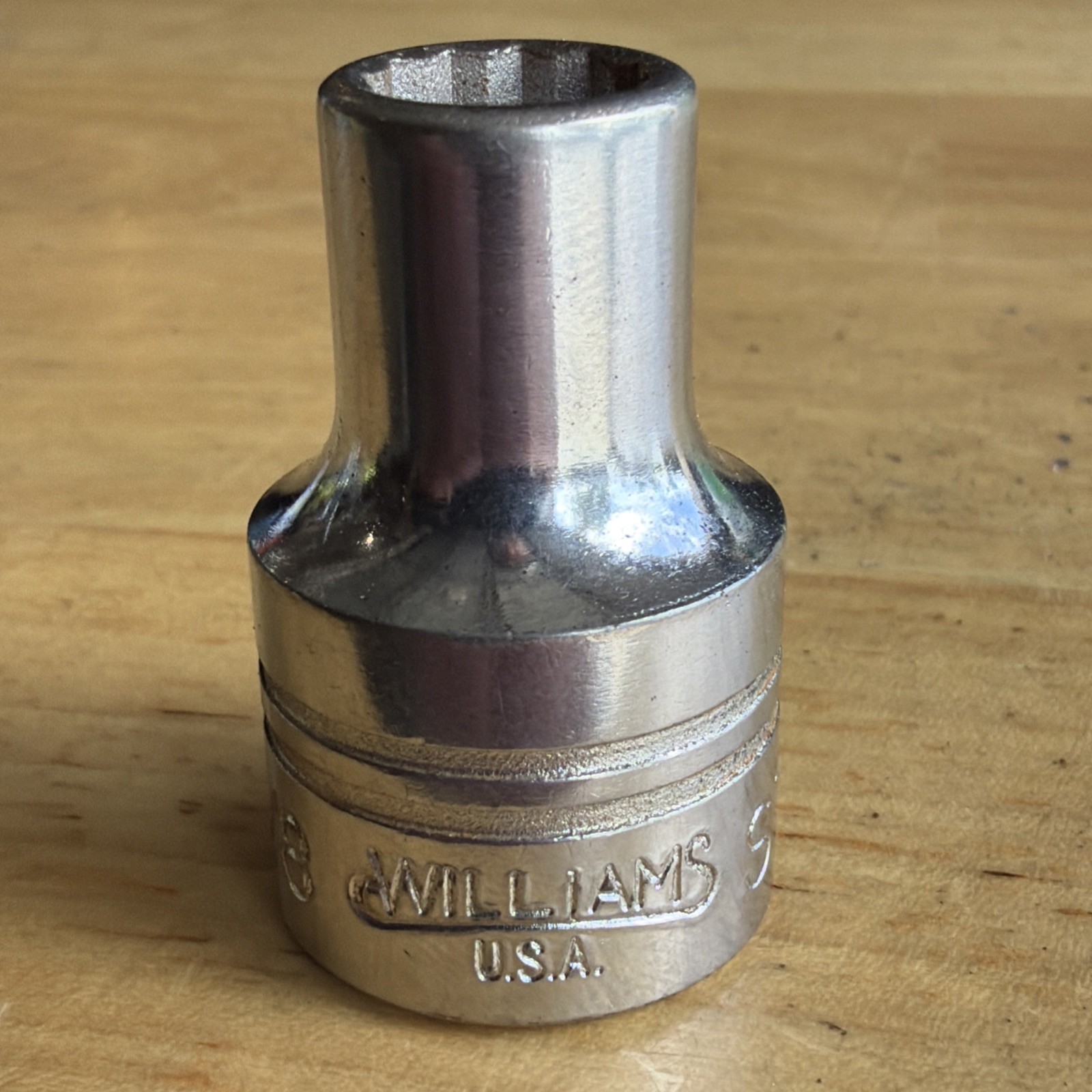 Williams Tools 3/8″ Shallow Socket 1/2″ Drive 12 Point ST-1212 Made in USA