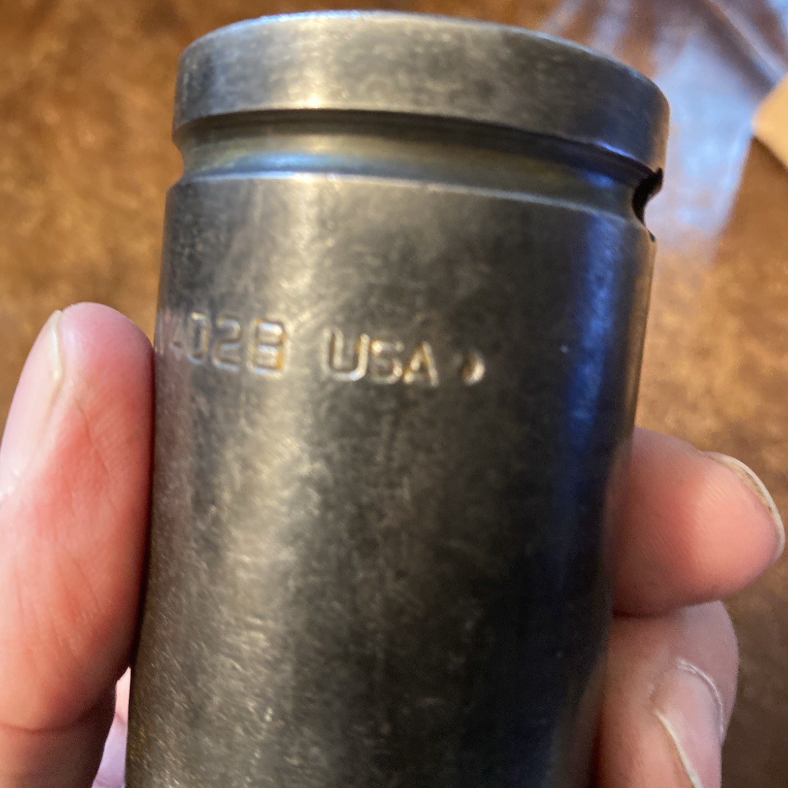 Snap On 3/4″ Drive 1-1/4″ 6PT Dayton Lug Nut Impact Socket DW402 Deep Socket