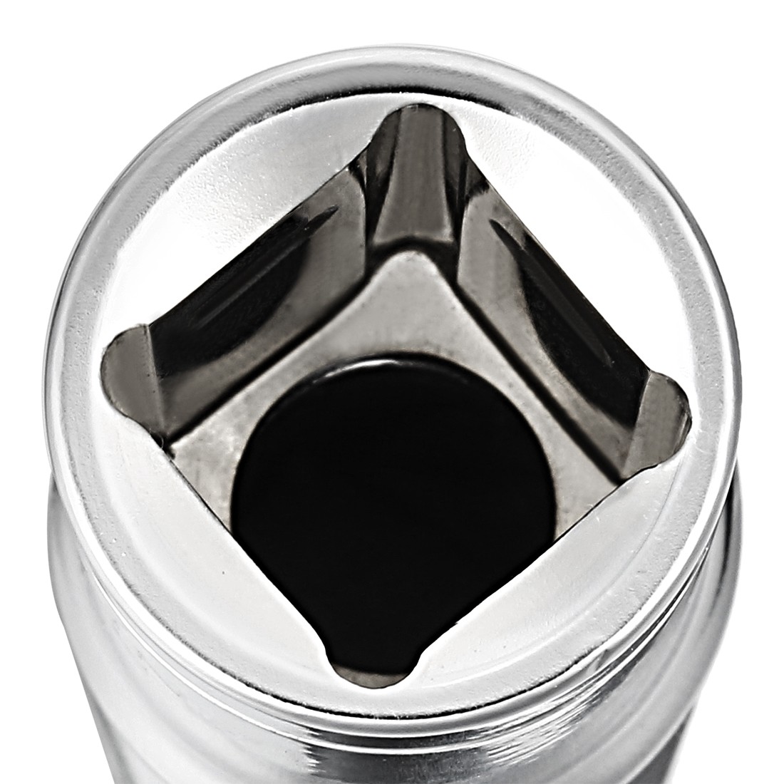 2Pcs 1/4-inch Drive 9mm Cr-V 6-Point Deep Socket