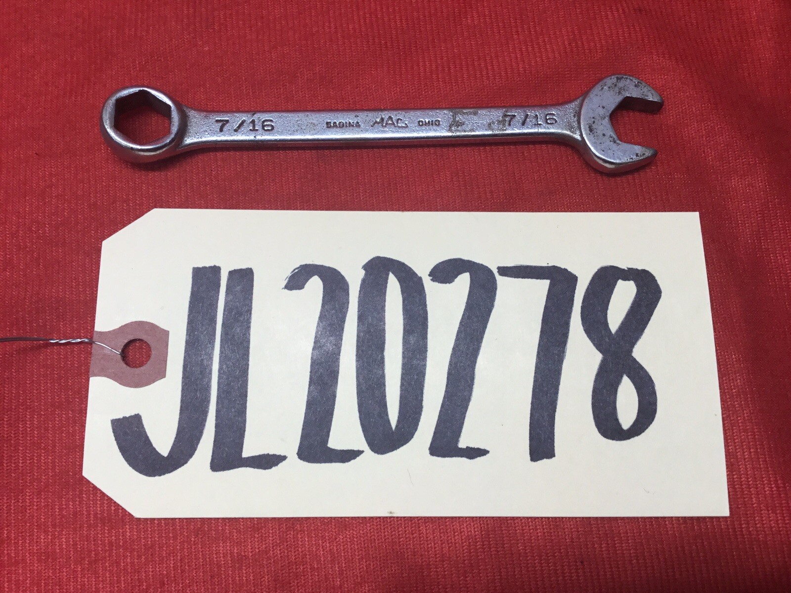 MAC TOOLS 7/16″ IN SAE 6 POINT COMBINATION WRENCH CH14