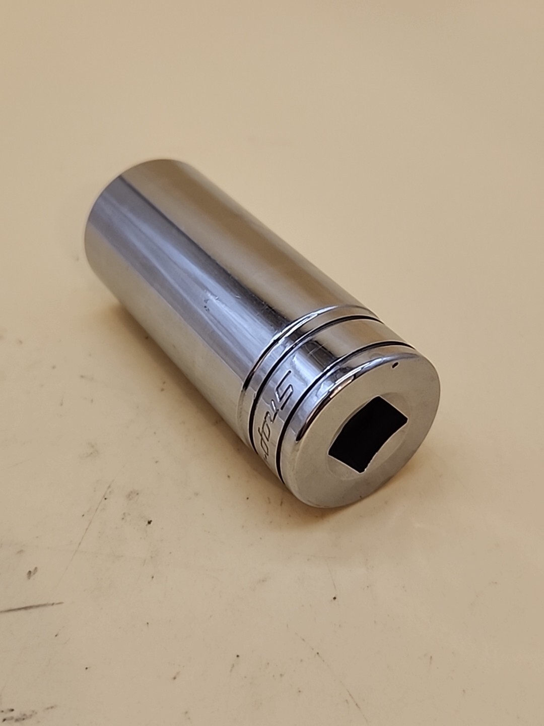 Snap-on Tools 1/2″ Drive 1″ SAE Deep 6 Point Chrome Socket TS321 USA
