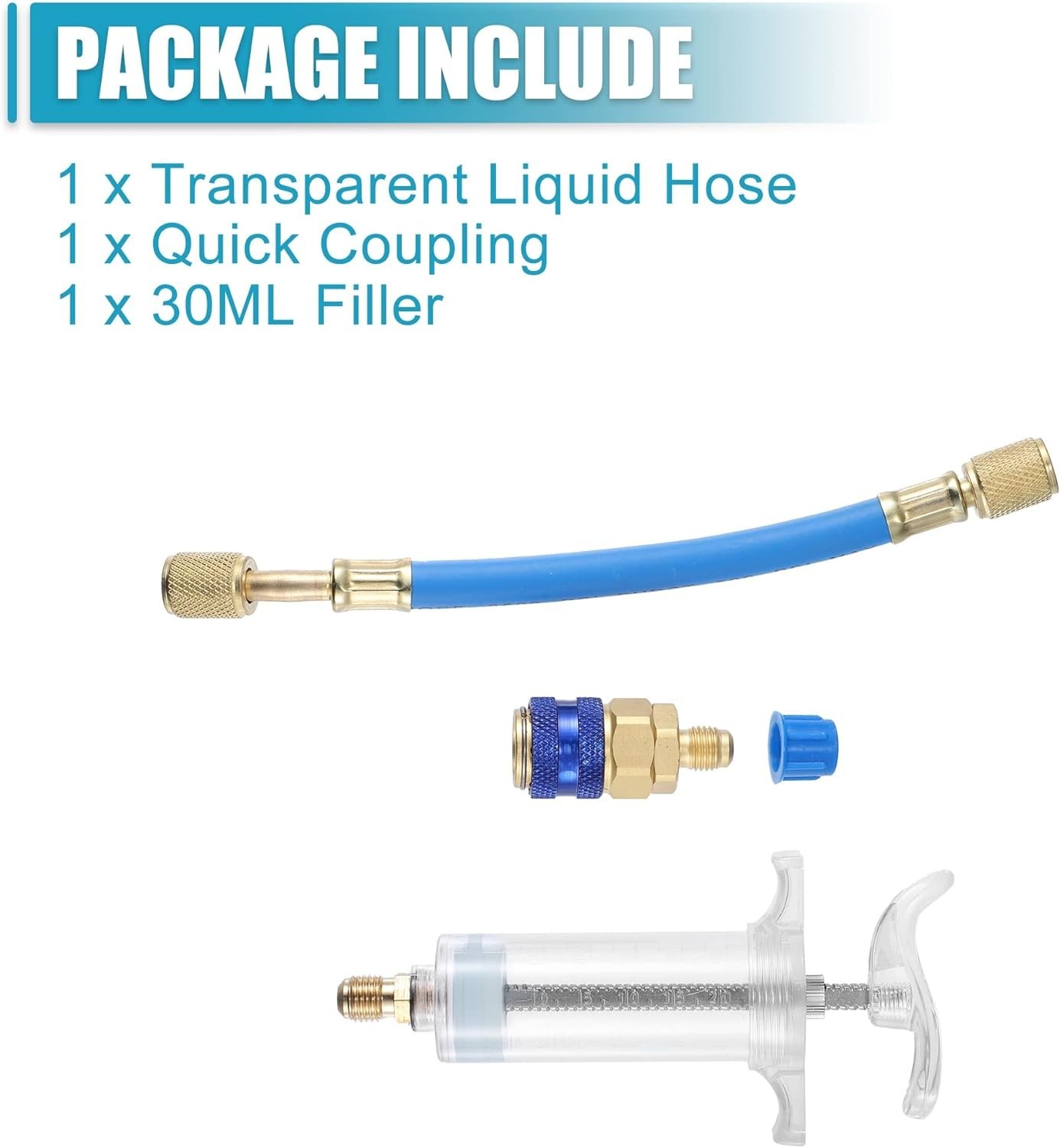 Durable 30ml Oil Dye Injector – Professional Grade Tool for HVAC and Automotive