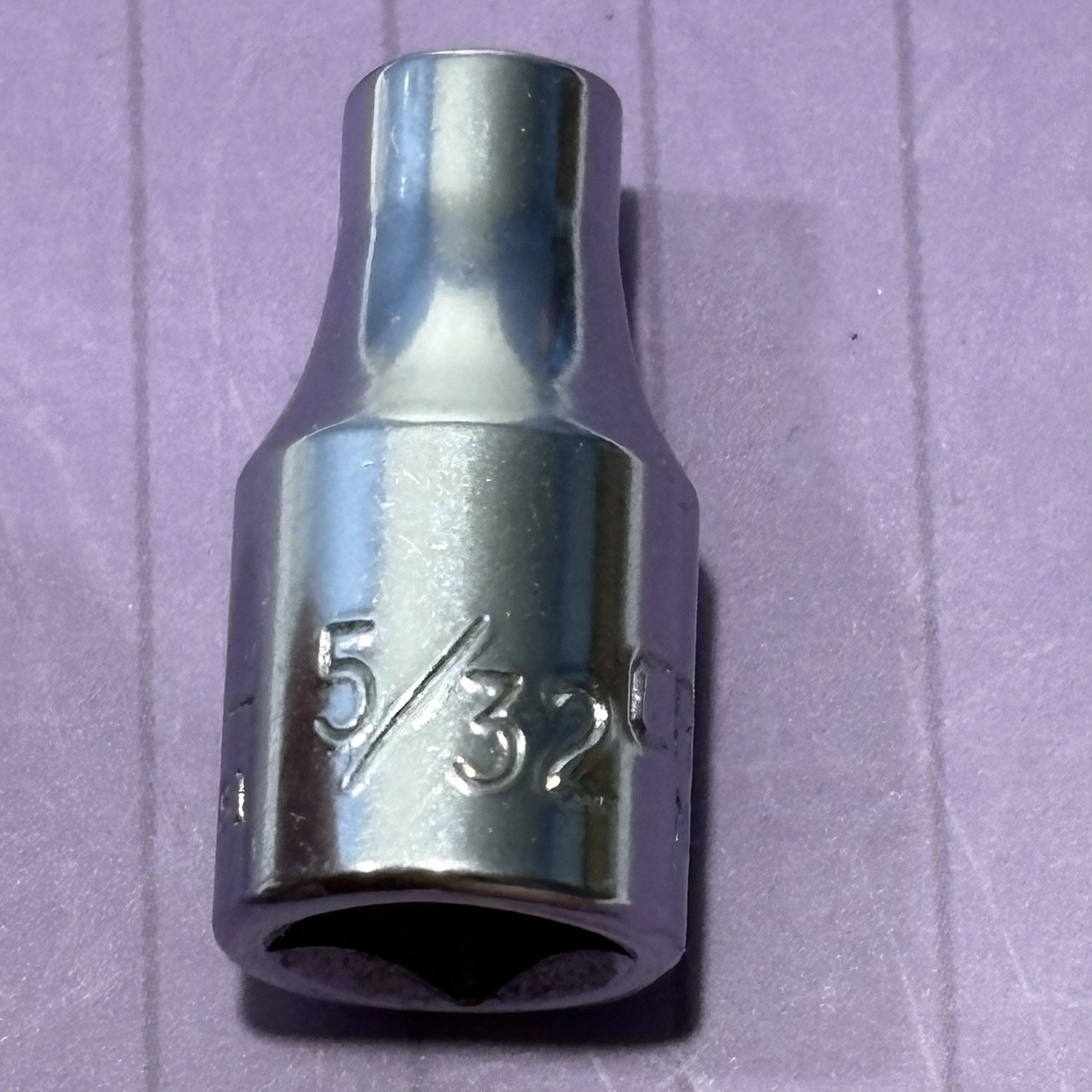 Vtg Craftsman 5/32 Standard Socket SAE 6 Point 1/4″ Drive #43481 G USA