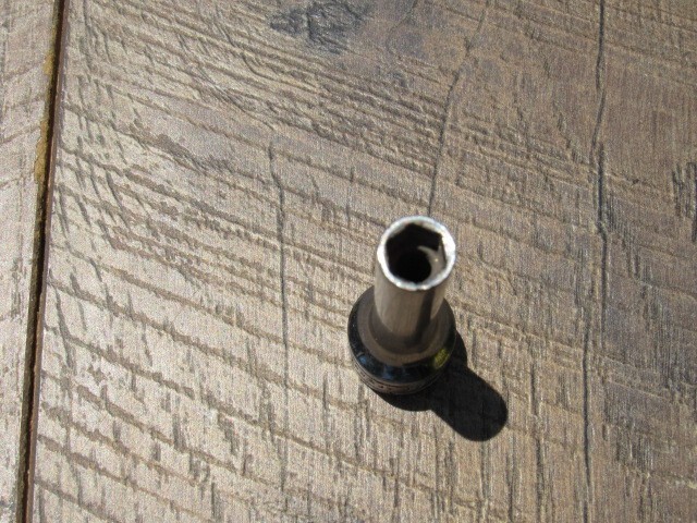 SNAP ON 1/4″ SFS081 3/8″ DRIVE 6 POINT DEEP SAE SOCKET SFS 081 UNDERLINE LOGO