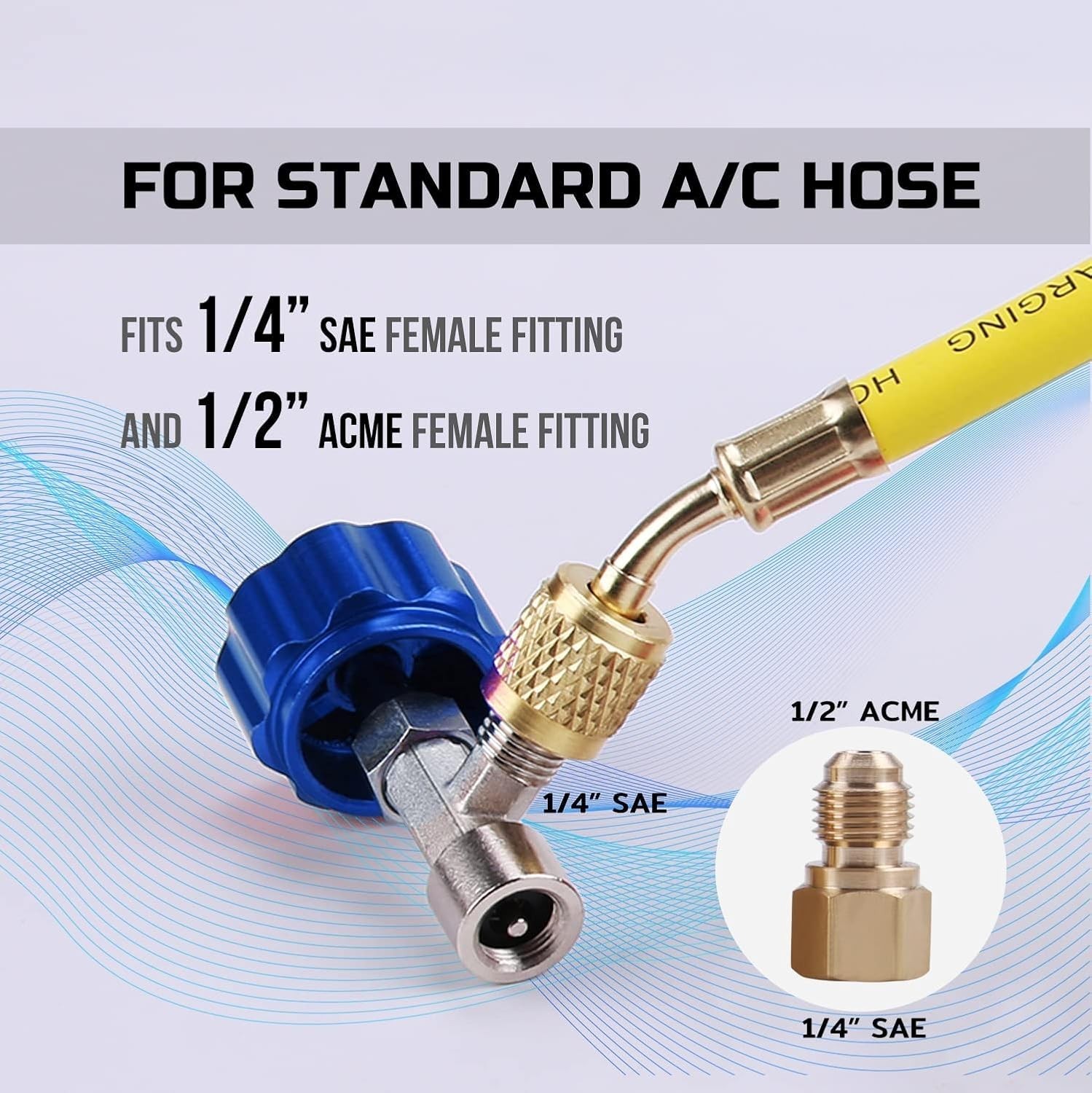 Lichamp Automotive R1234yf Can Tap, R 1234yf Self Sealing Can Tap and Puncture A