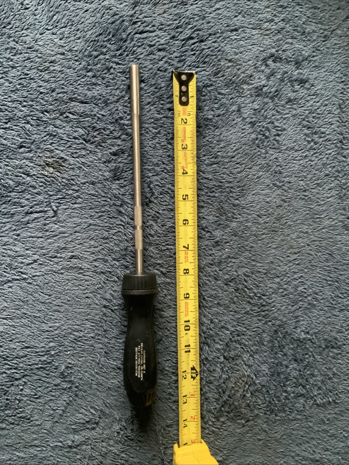 Snap On Ssdmr8a, Ratcheting Screwdriver, Black….works Fine….see Pics…